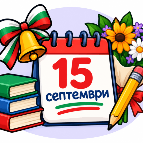 15 септември – начало на новата учебна година