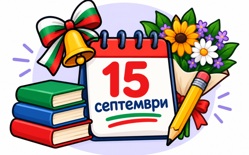 15-september 15 септември – начало на новата учебна година